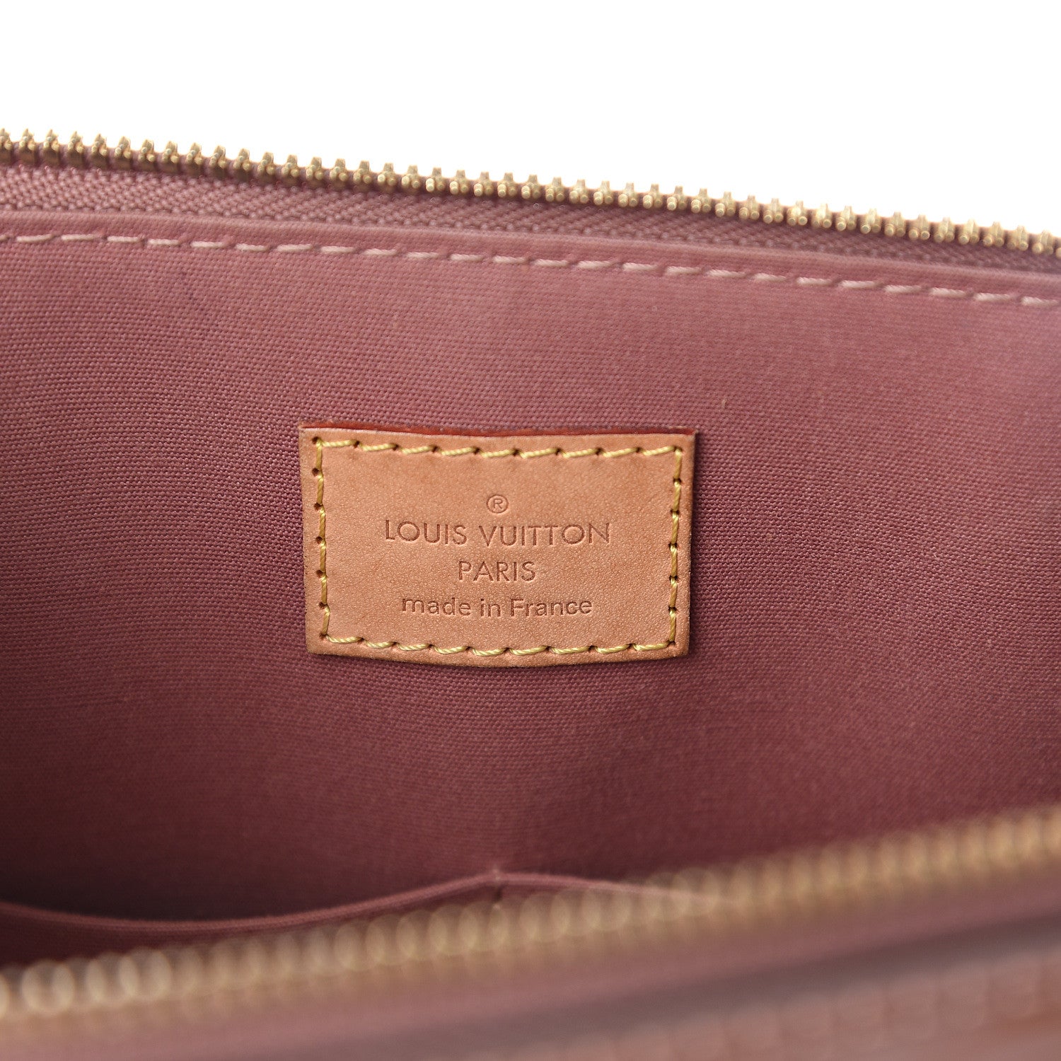Louis Vuitton Vernis Alma PM Rose Velours 5 of 9