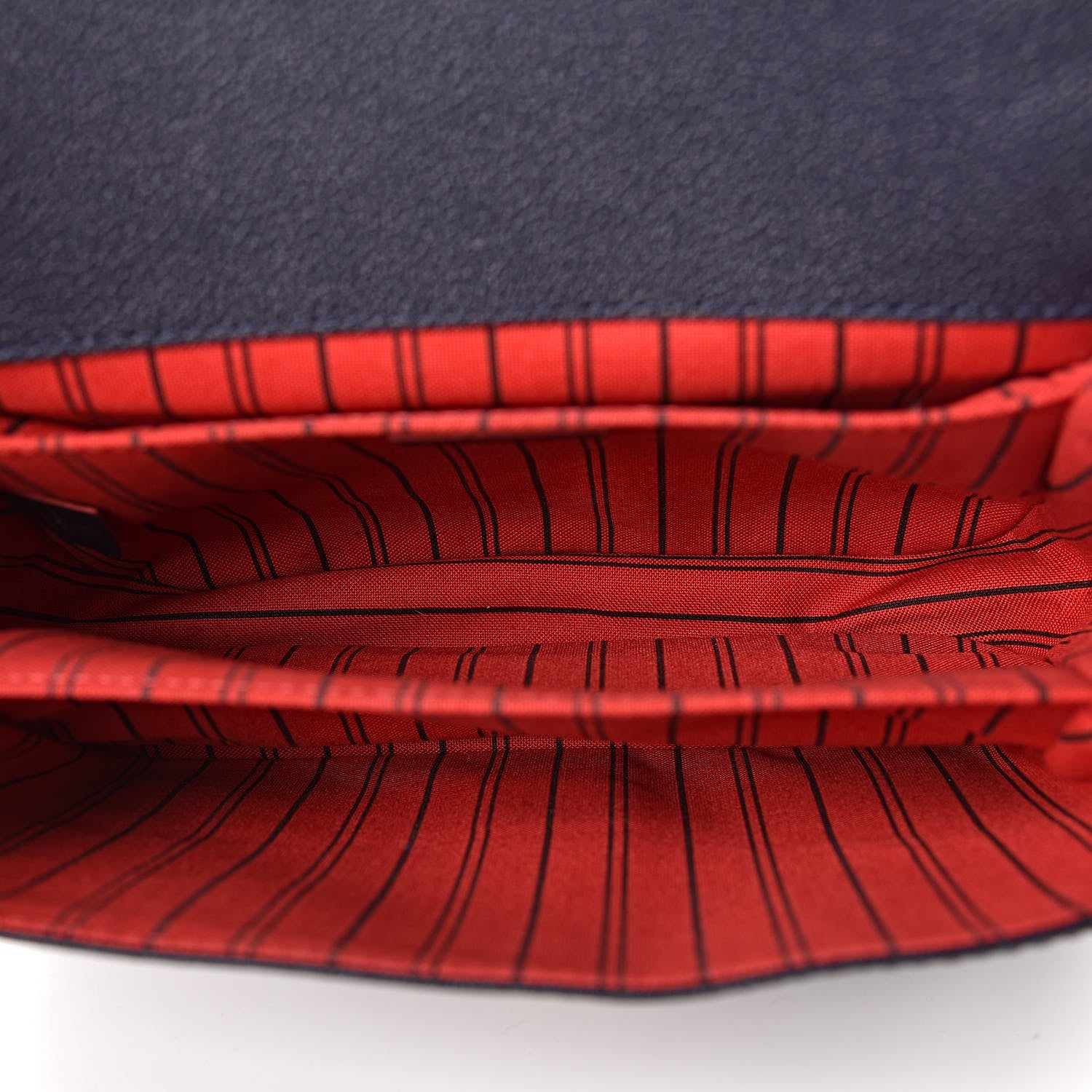 Louis Vuitton Empreinte Pochette Metis Marine Rouge 5 of 11