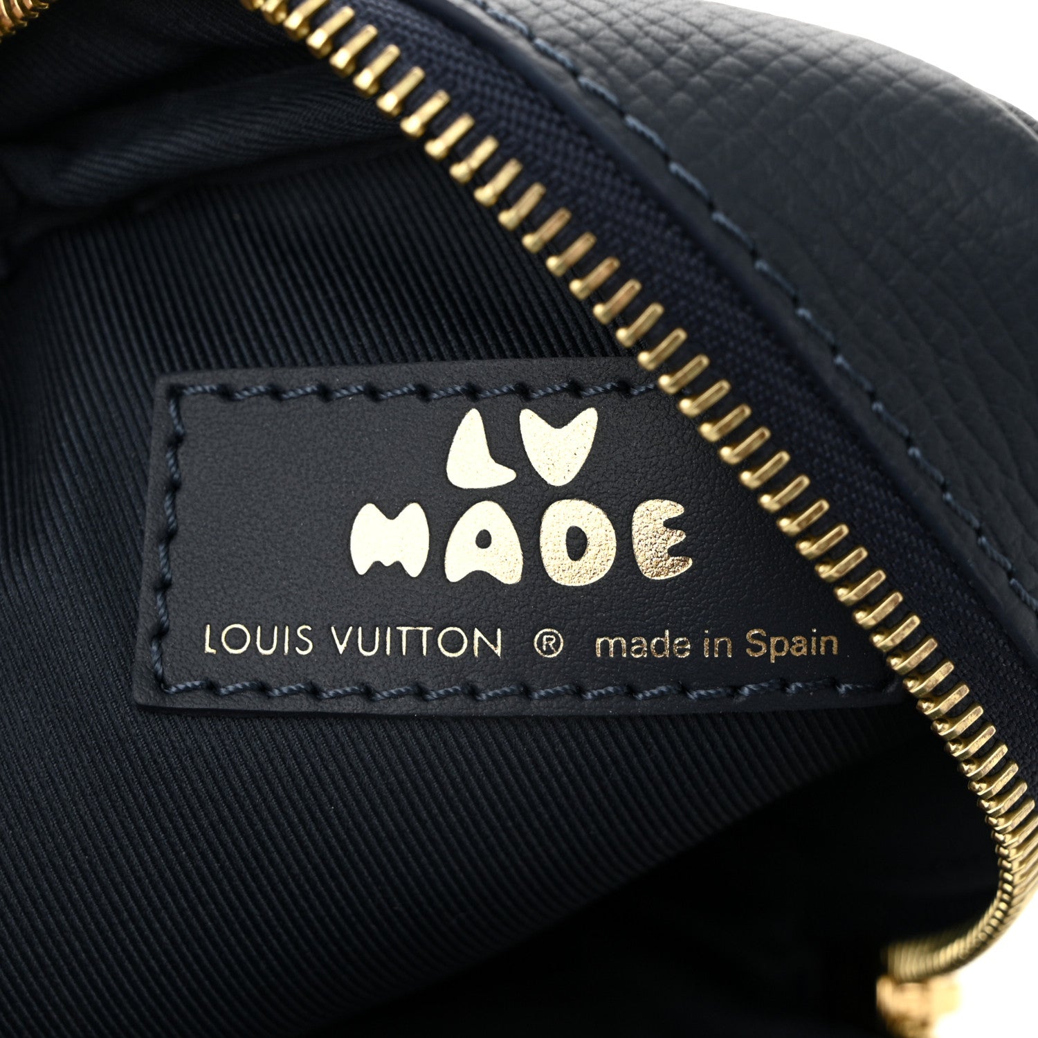 Louis Vuitton X NIGO Denim Monogram Flat Double Phone Pouch 6 of 10