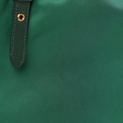 Prada Tessuto Nylon Saffiano Tote Oleandro 13 of 17