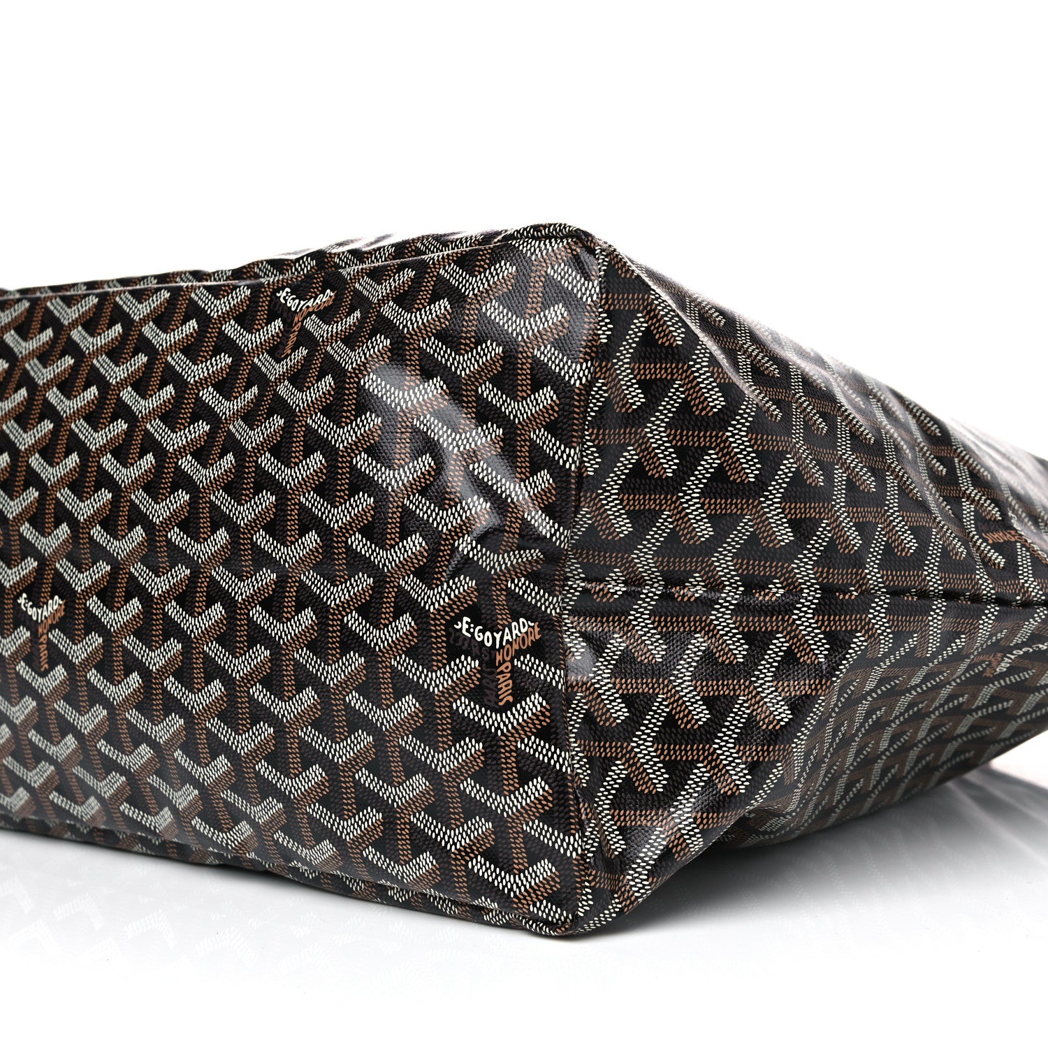 Goyard Goyardine Saint Louis GM Black Gold 9 of 9
