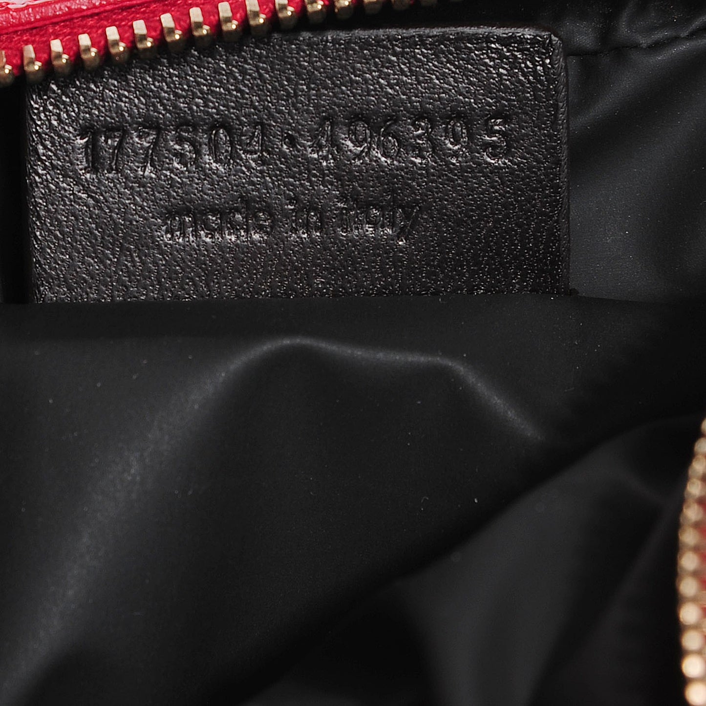 Textured Patent Mini Wristlet Fuchsia