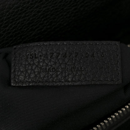 Saint Laurent Grained Calfskin Baby Sac De Jour Souple Black 7 of 10