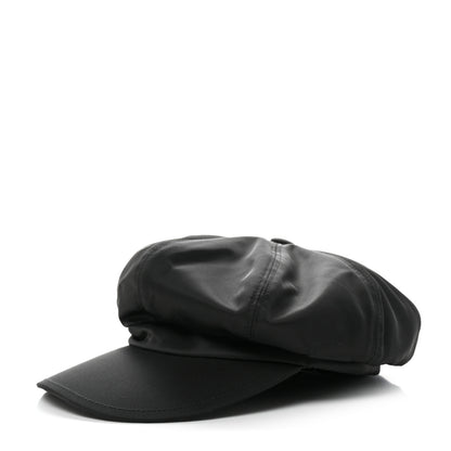 Prada Re-Nylon Newsboy Hat M Black 1 of 9