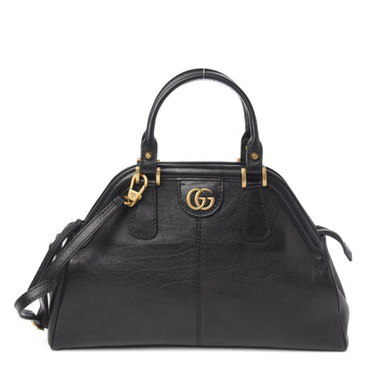 Gucci Calfskin Medium Re(Belle) Top Handle Bag Black 1 of 9