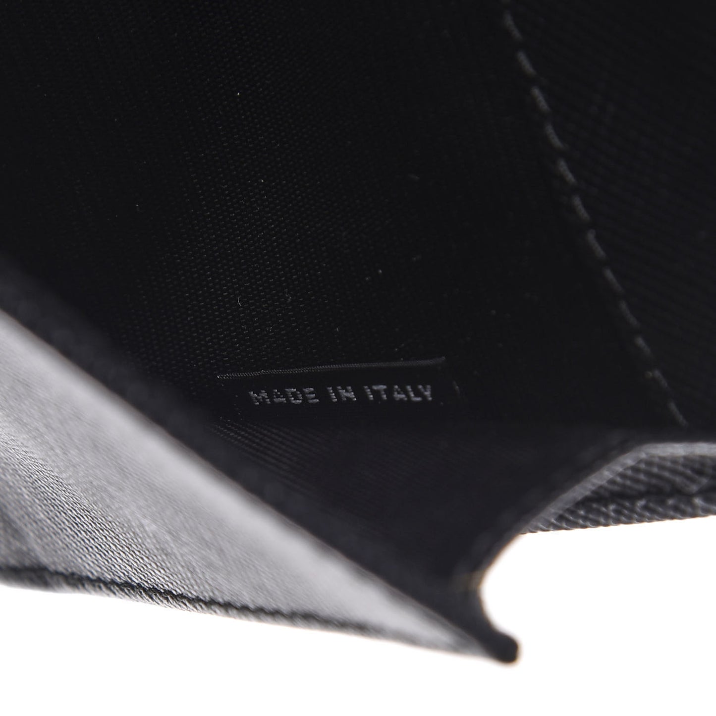 Saffiano Metal Continental Flap Wallet Black