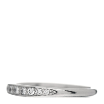 Tiffany Platinum Diamond Harmony Bead-set Band Ring 50 5.5 3 of 5
