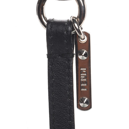Fendi Fox Rabbit Goat Mink Fur Vitello Flamingo Bagood Monster Bag Bug Charm Light Blue 3 of 4
