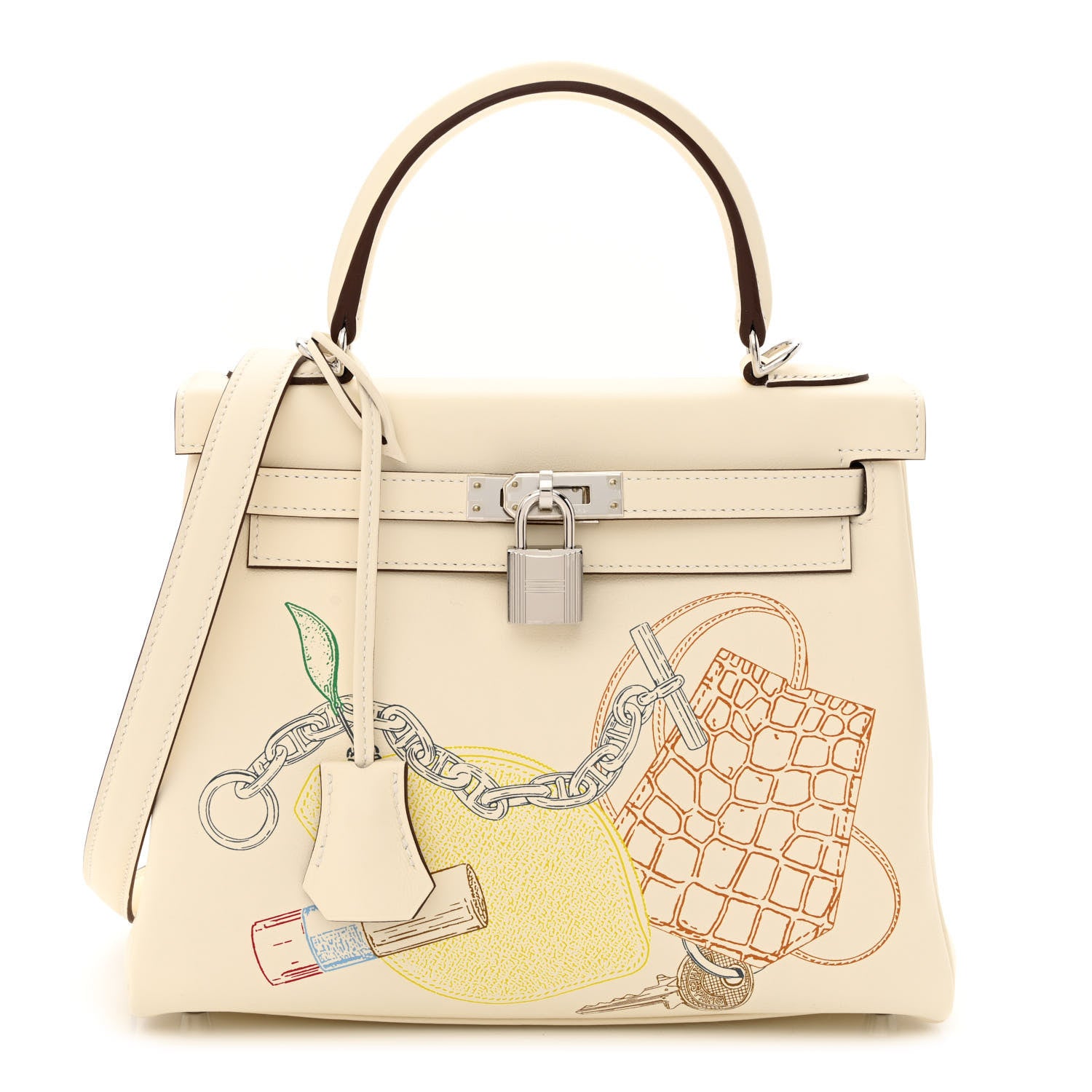 Hermes Swift In & Out Kelly Retourne 25 Nata 1 of 11