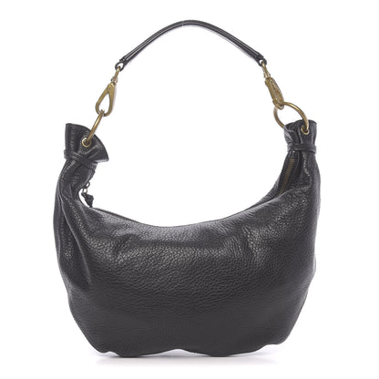 Miu Miu Vitello Daino Hobo Black 1 of 9