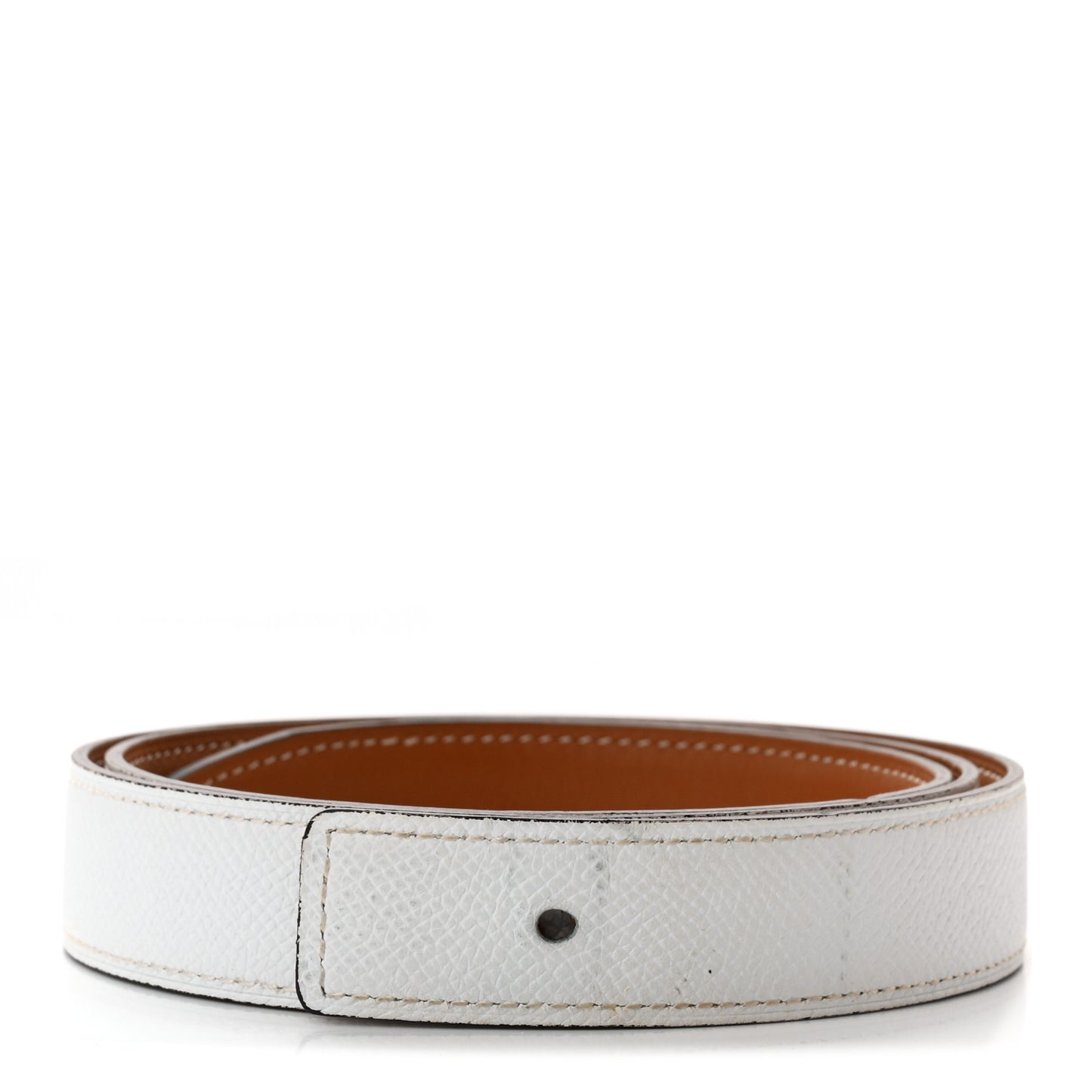 Epsom Swift 32mm Belt Strap 80 32 White Gold