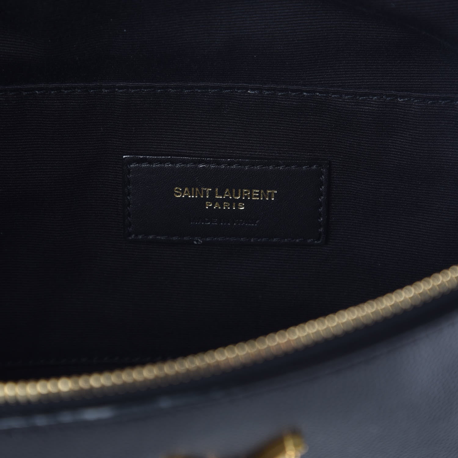 Saint Laurent Grain De Poudre Monogram Belt Bag Black 6 of 6