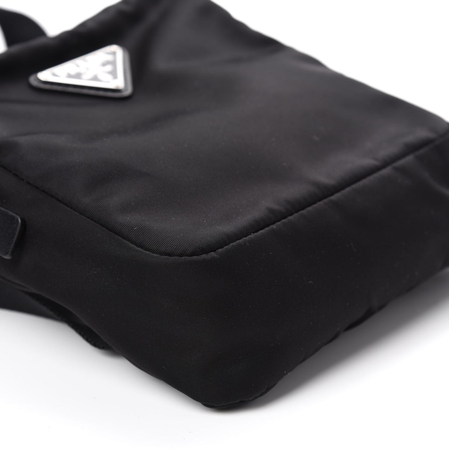 Tessuto Nylon Crossbody Bag Black