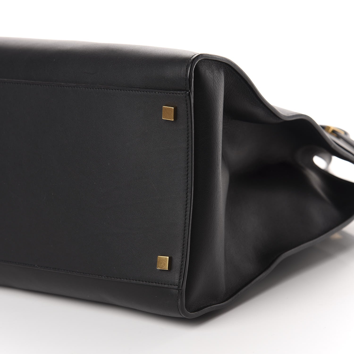 Saint Laurent Calfskin Large Manhattan Shopper Tote Black 6 of 9