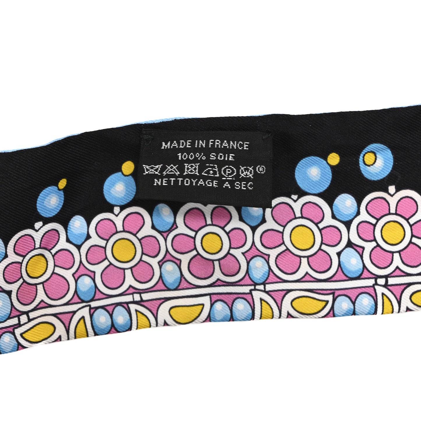 Silk Parures Des Maharajas Twilly Ciel Black Rose Vif