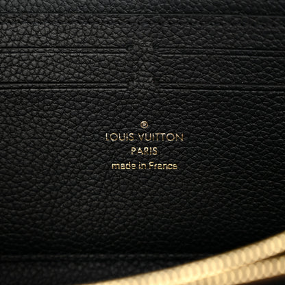 Louis Vuitton Empreinte Clemence Wallet Black 6 of 8