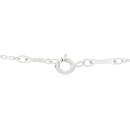 Tiffany Sterling Silver Elsa Peretti 5 Open Hearts Necklace 3 of 4