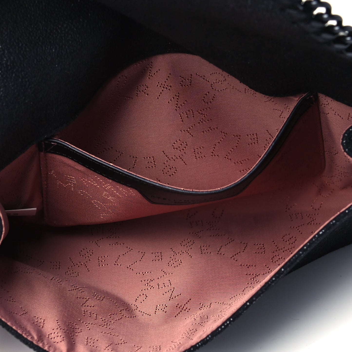 Shaggy Deer Falabella Mini Crossbody Bag Black