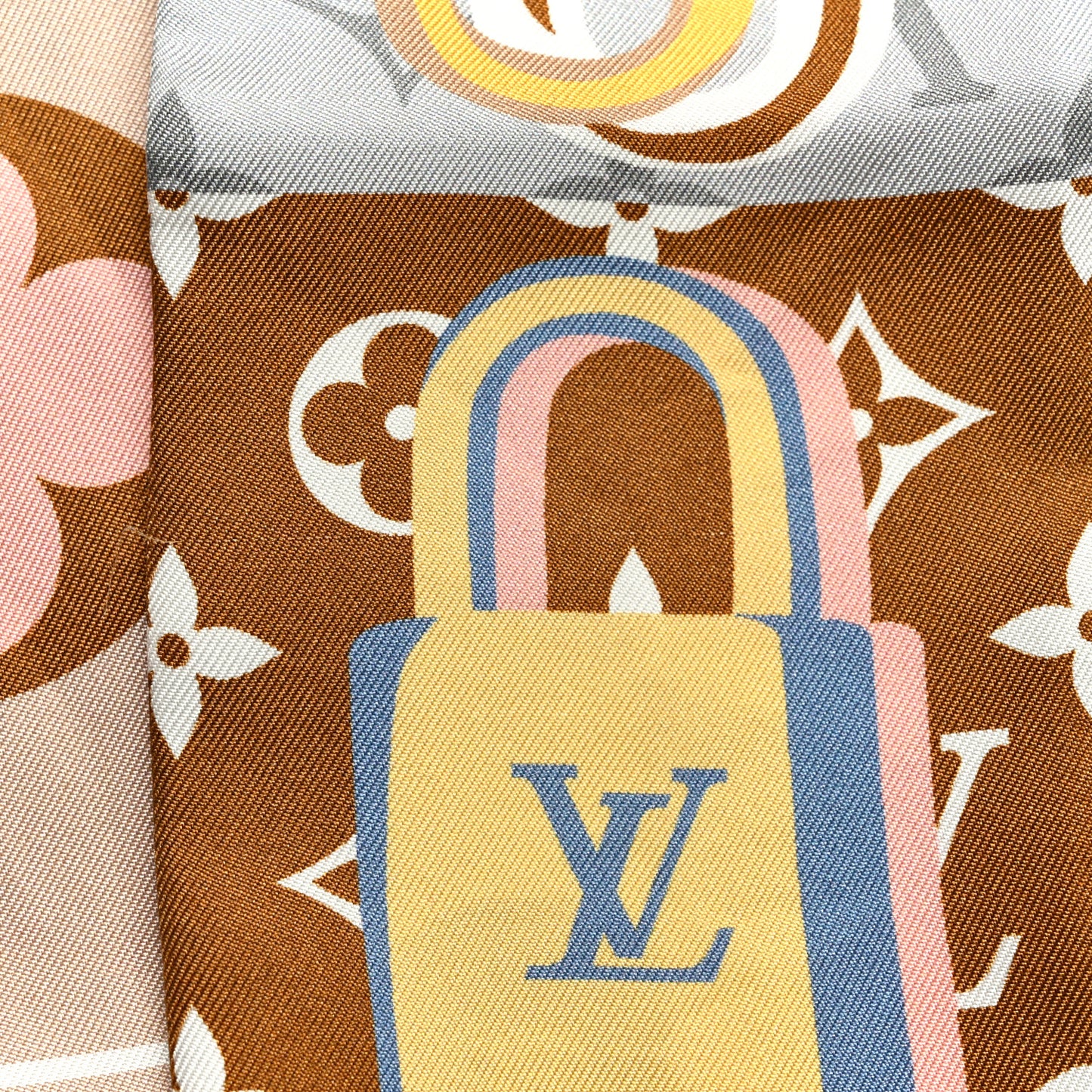 Silk LV Unlocked Bandeau Brown