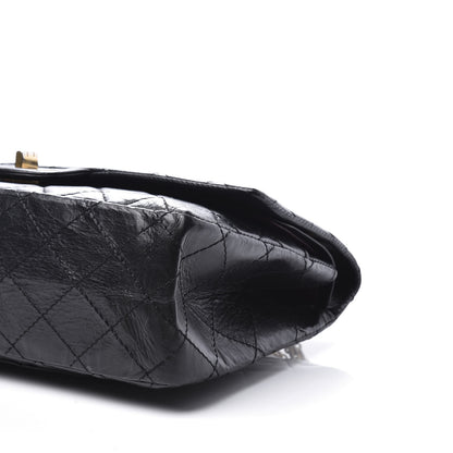 Chanel Aged Calfskin Quilted 2.55 Reissue 226 Flap Black 9 of 11
