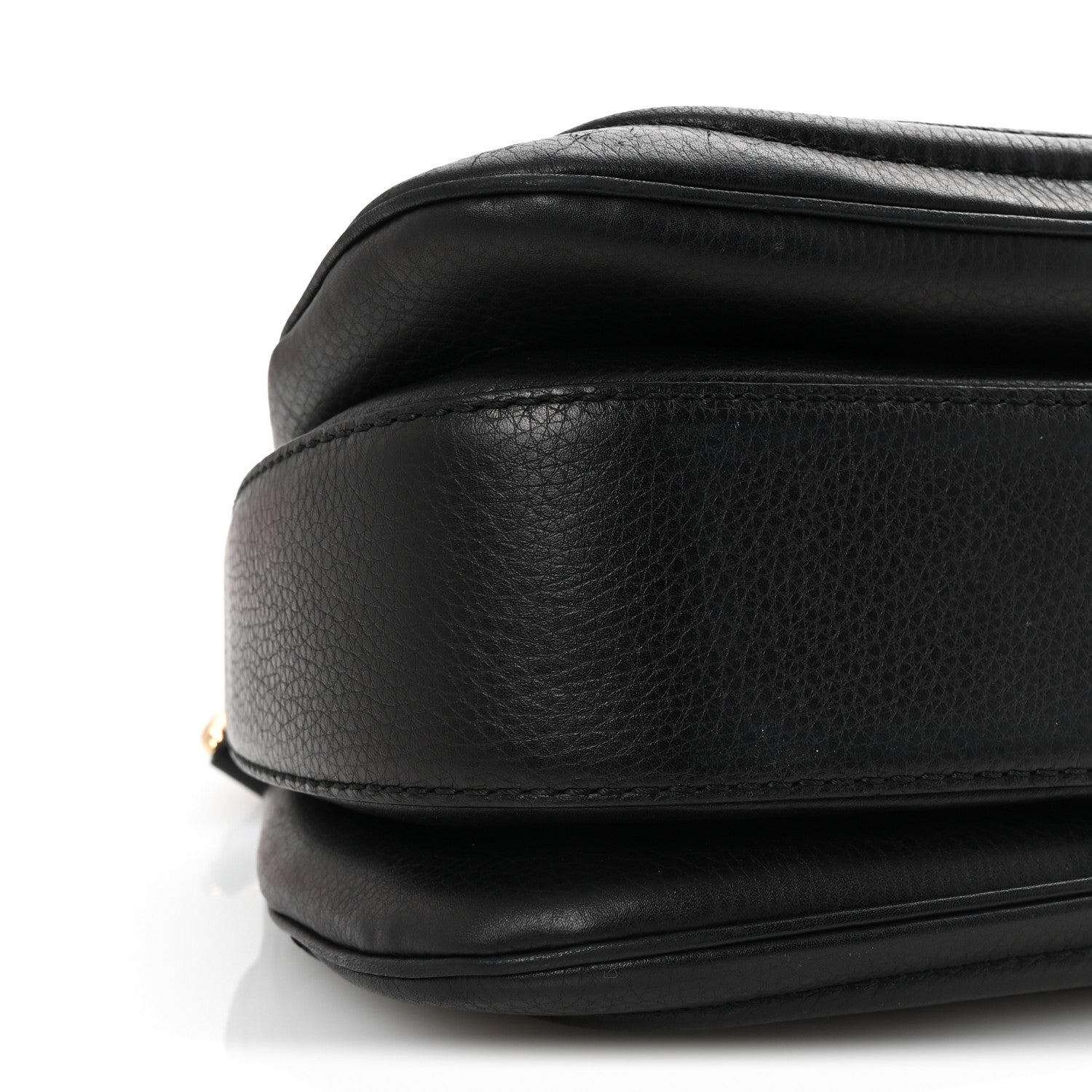 Gucci Cellarius Calfskin Medium New Bamboo Top Handle Bag Black 9 of 10