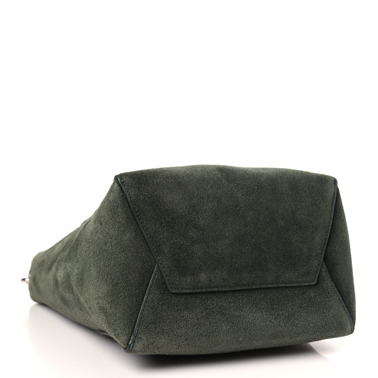 Celine Suede Calfskin Sangle Bucket Bag Amazone 4 of 8