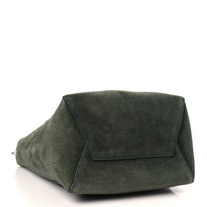 Celine Suede Calfskin Sangle Bucket Bag Amazone 4 of 8