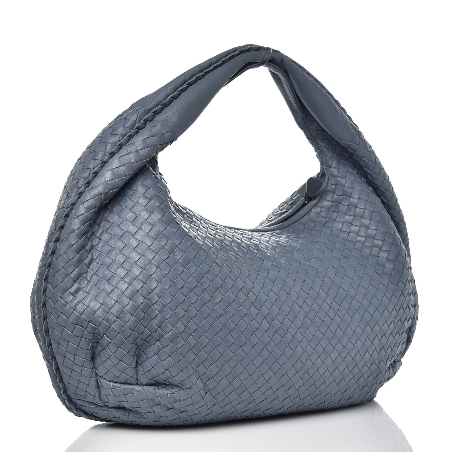Bottega Veneta Nappa Intrecciato Large Belly Veneta Hobo Krim 3 of 8