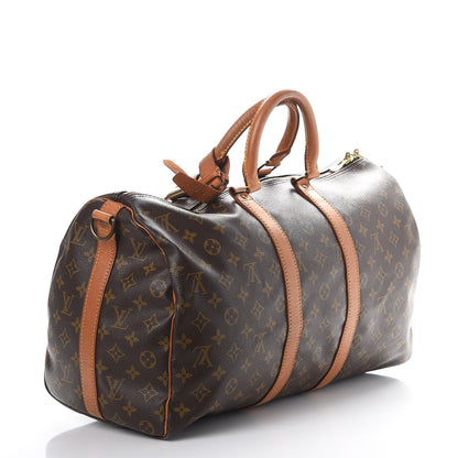 Louis Vuitton Monogram Keepall Bandouliere 45 3 of 23