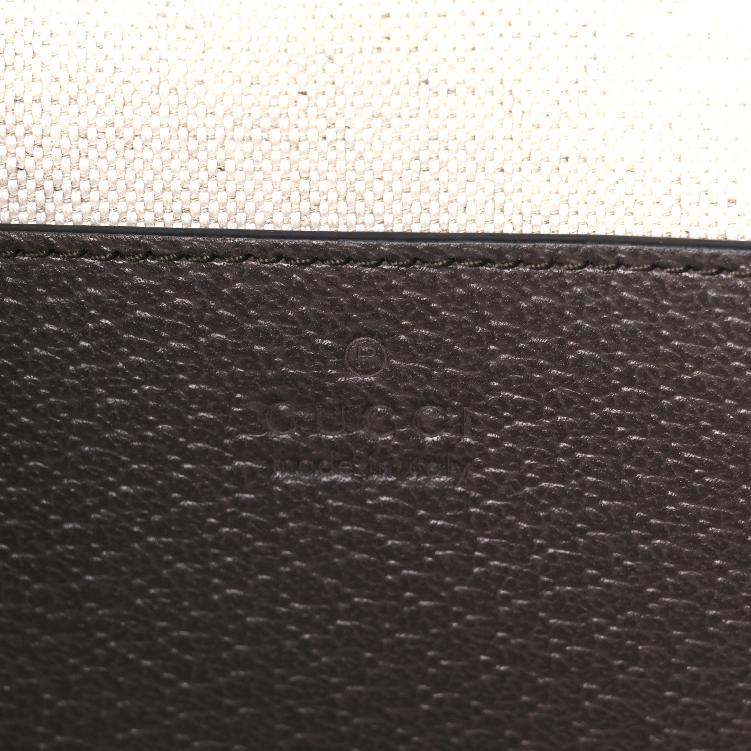 Gucci GG Supreme Monogram Web Small Ophidia Top Handle Shoulder Bag Brown 7 of 11