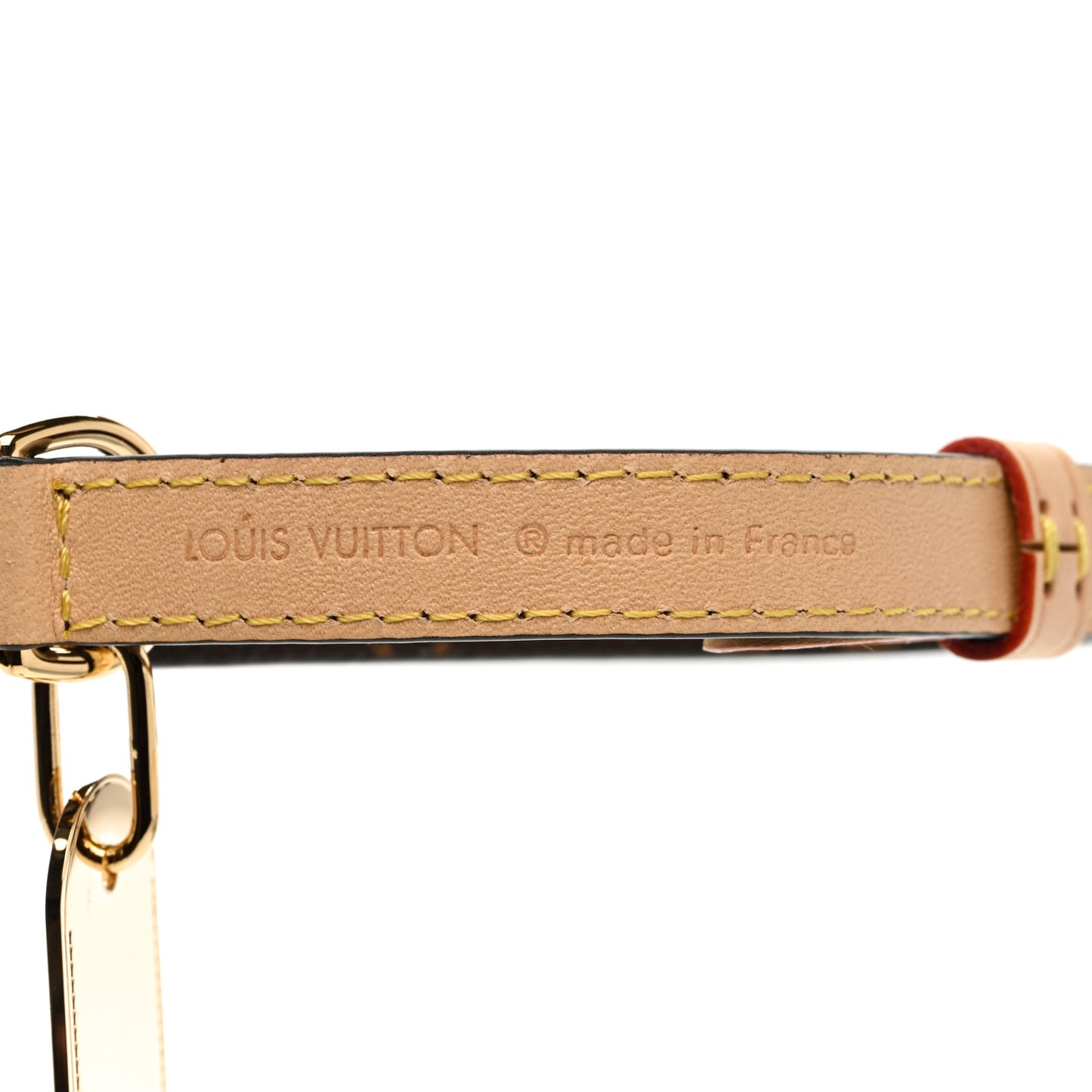 Monogram Baxter Dog Collar XS