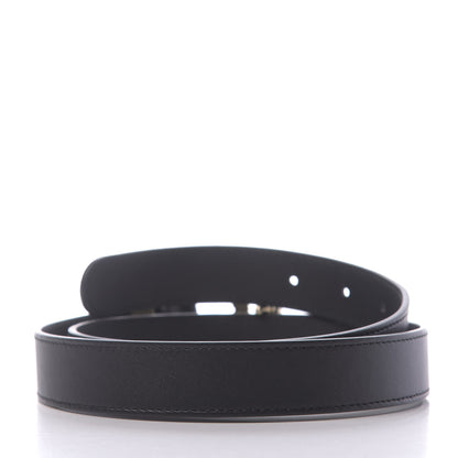 Gucci Moon Calfskin Torchon Double G 25mm Belt 80 32 Black 3 of 9