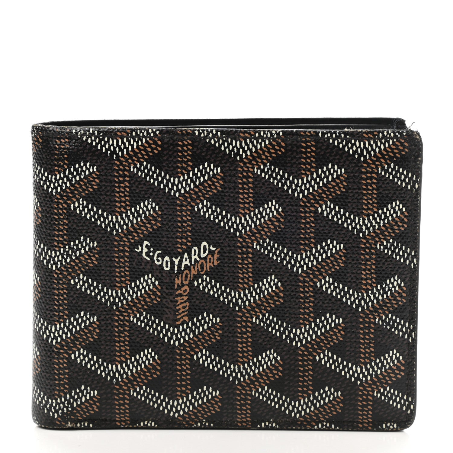 Goyard Goyardine Bi-Fold Victoire PM Wallet Black 1 of 8