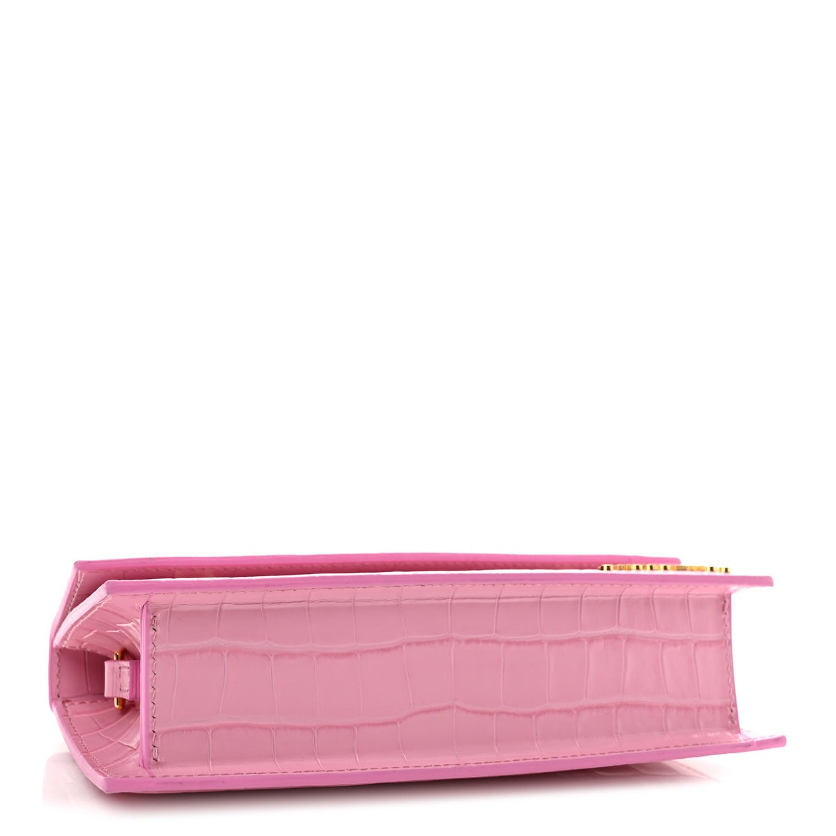 Nubuck Crocodile Embossed Le Chiquito Long Pink