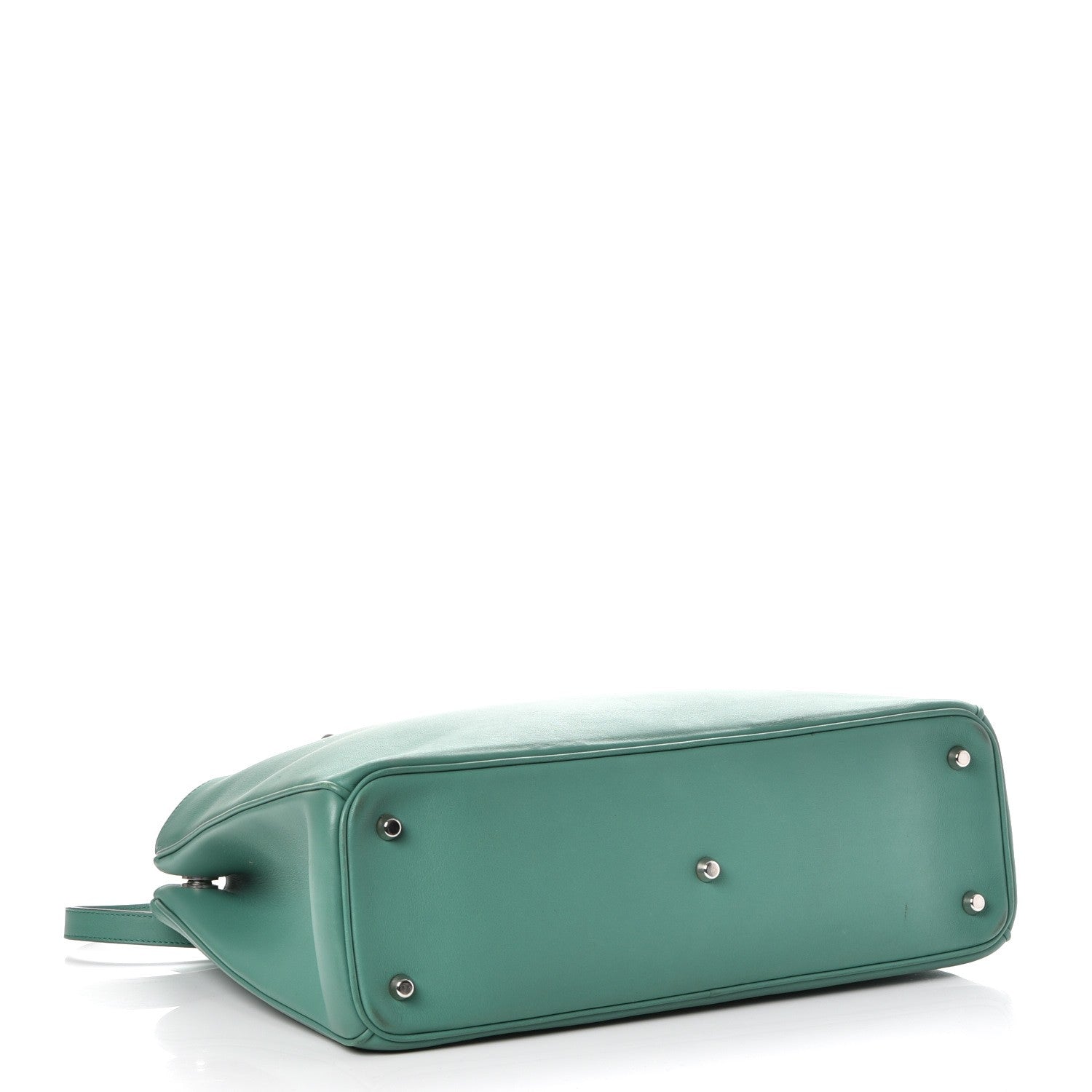 Christian Dior Smooth Calfskin Large Diorissimo Tote Green 5 of 14