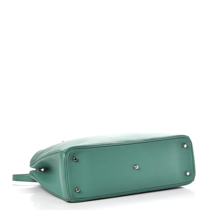 Christian Dior Smooth Calfskin Large Diorissimo Tote Green 5 of 14
