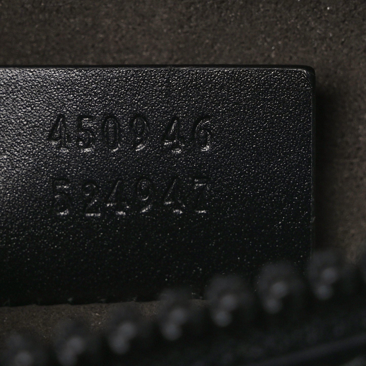 GG Supreme Monogram Belt Bag Black