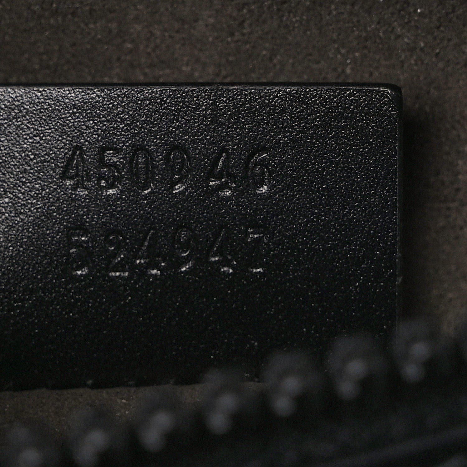 Gucci GG Supreme Monogram Belt Bag Black 7 of 9