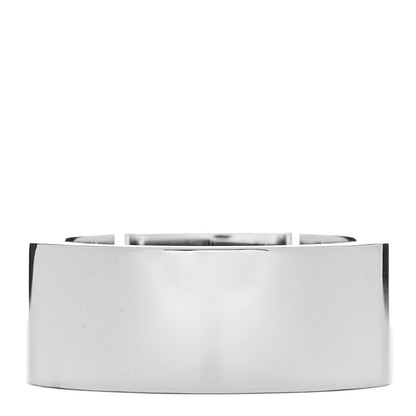 Cartier 18K White Gold Diamond Maillon Panthere Band Ring 49 5 3 of 4