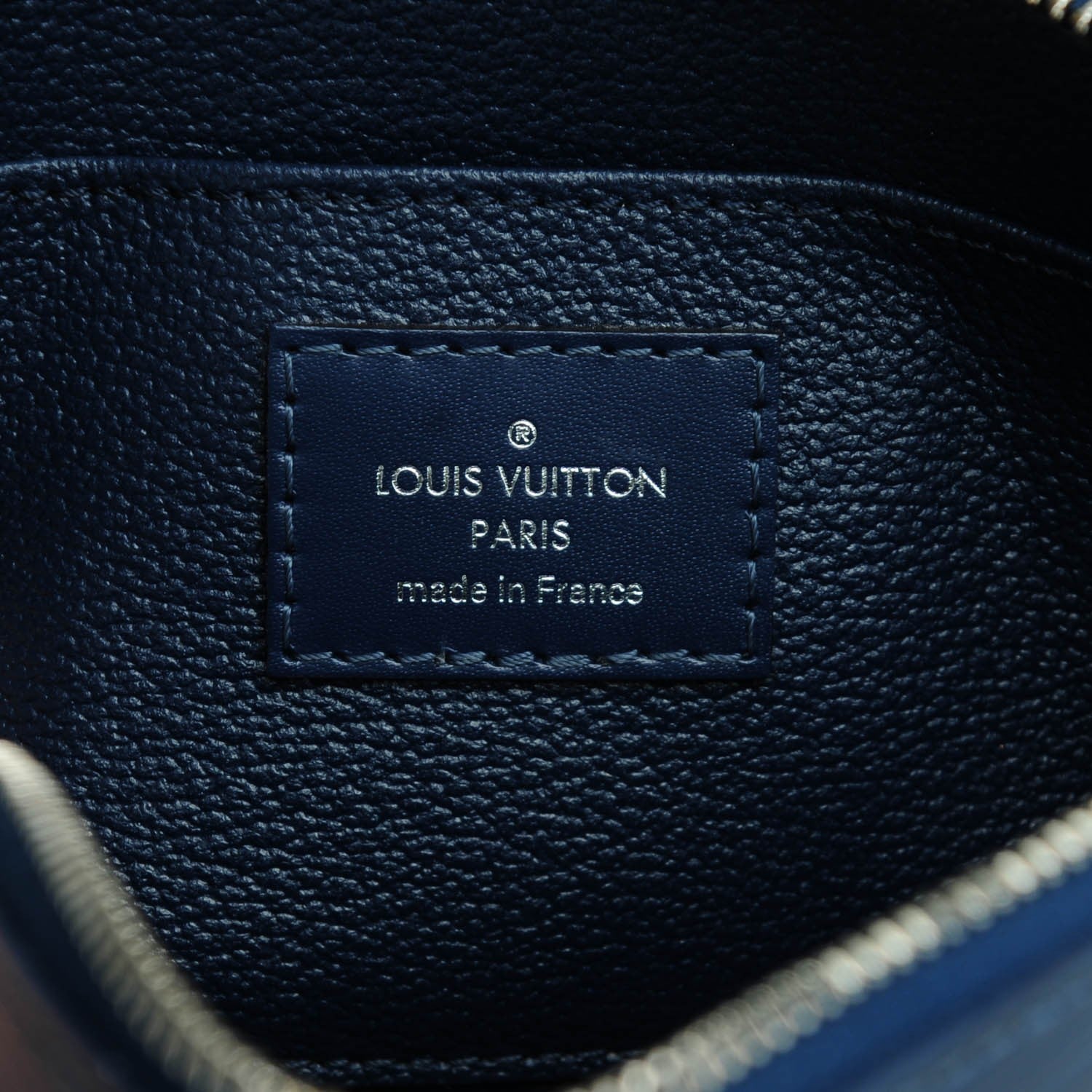 Louis Vuitton Epi Cosmetic Pouch Indigo 6 of 7