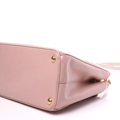 Prada Saffiano Small Galleria Double Zip Tote Orchidea 6 of 11