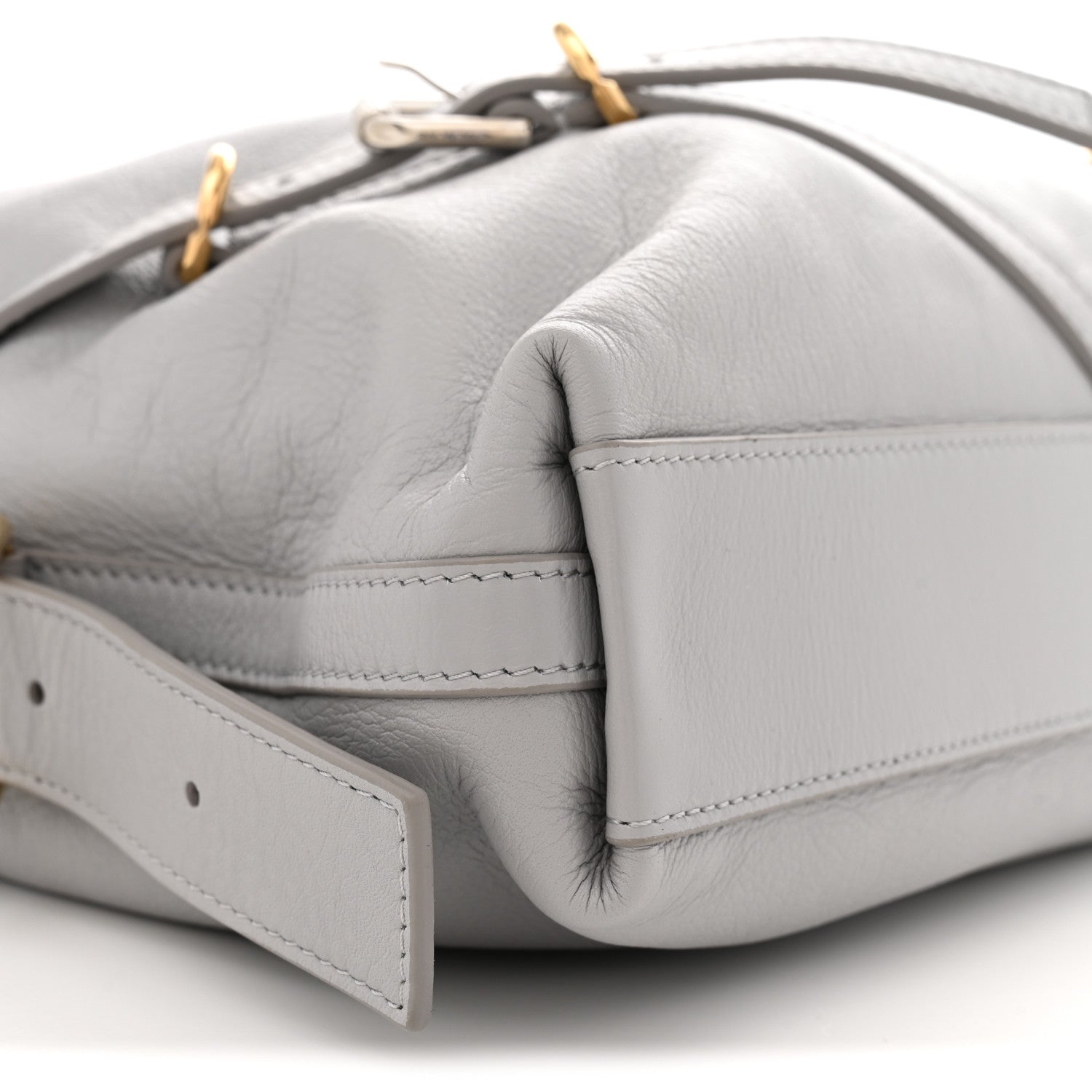 Givenchy Calfskin Medium Voyou Bag Light Grey 9 of 10