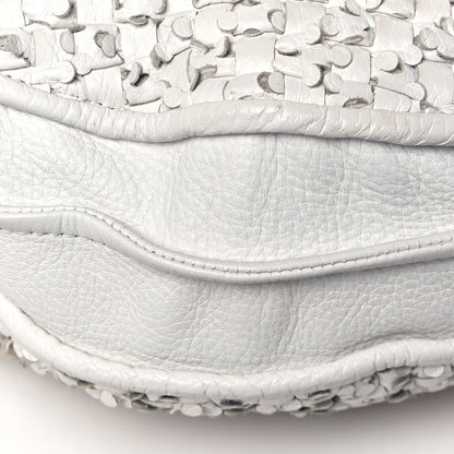Bottega Veneta Nappa Intrecciato Large Loop Hobo White 11 of 16