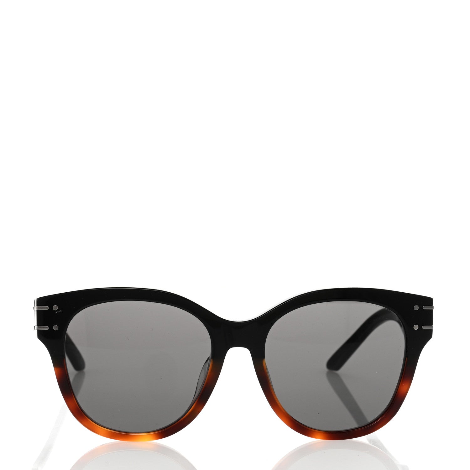 Christian Dior Diorsignature B6F Square Sunglasses Black Tortoiseshell 2 of 8