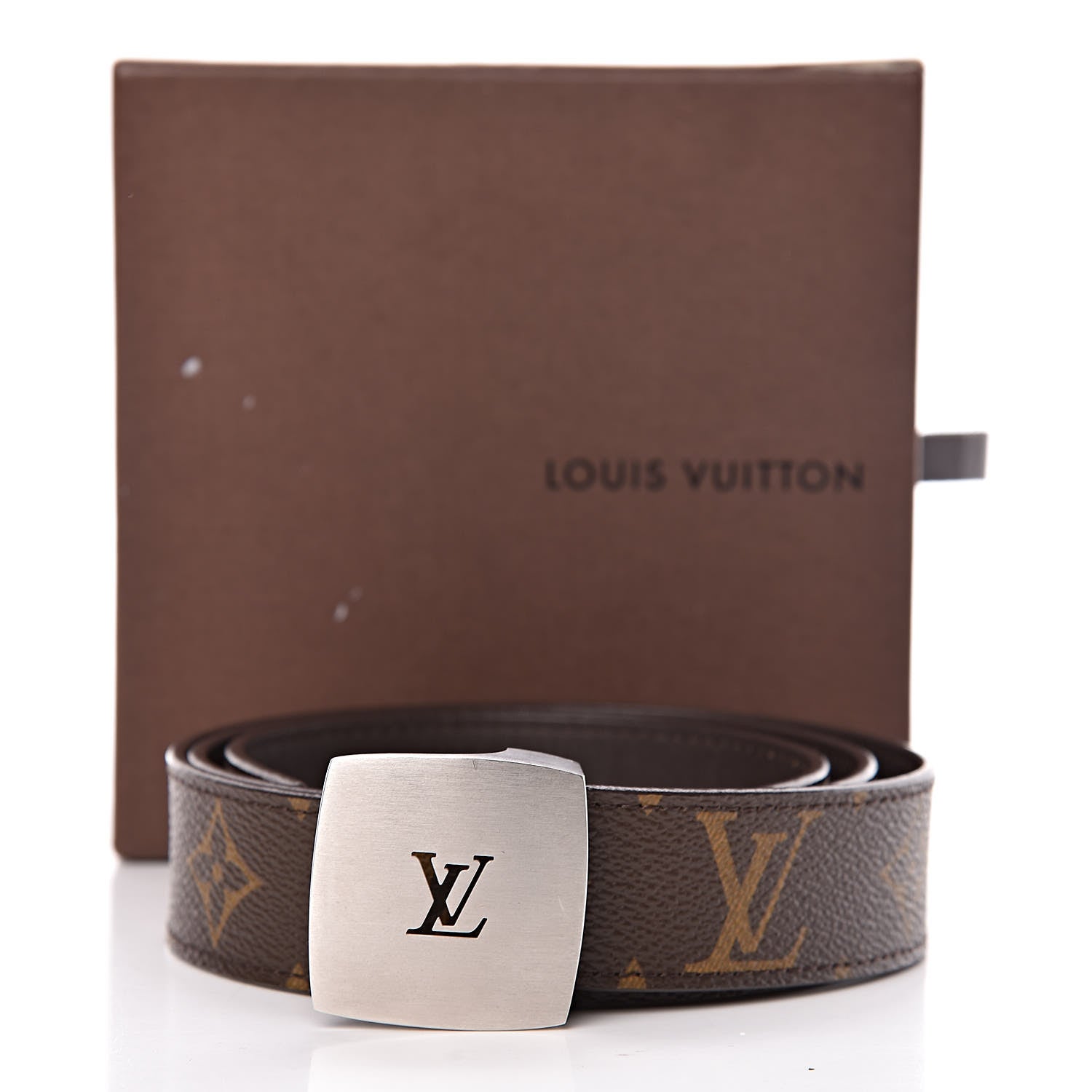 Louis Vuitton Monogram LV Cut Reversible Belt 85 34 7 of 7