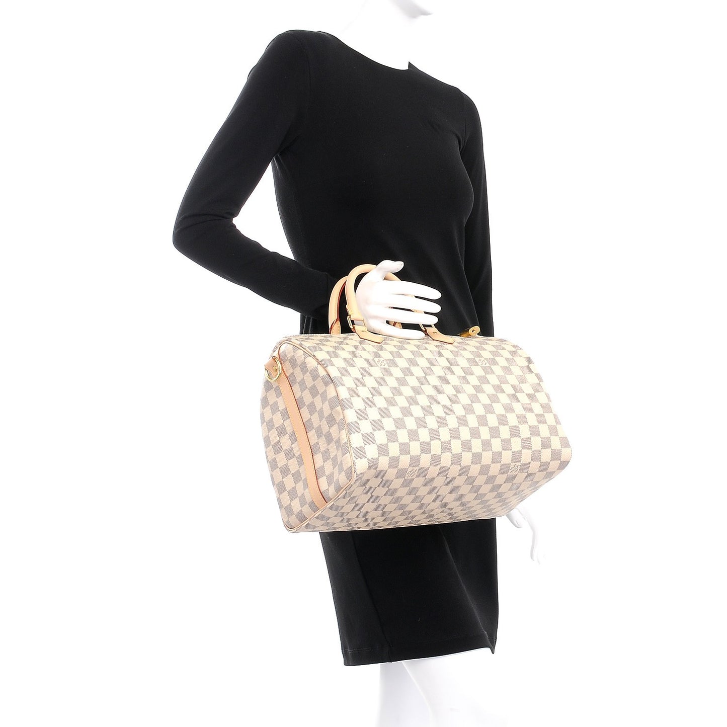 Damier Azur Speedy Bandouliere 35
