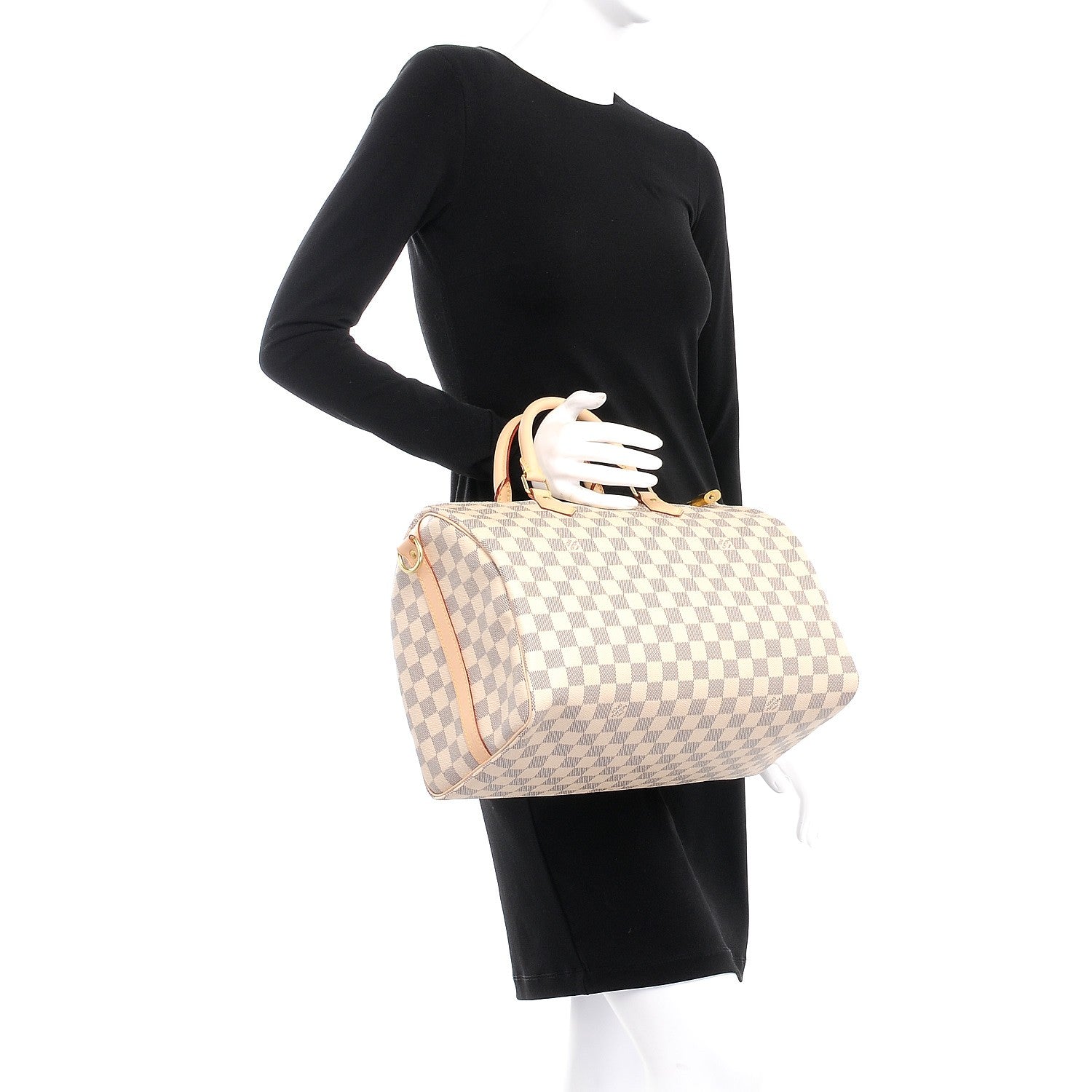 Louis Vuitton Damier Azur Speedy Bandouliere 35 5 of 18