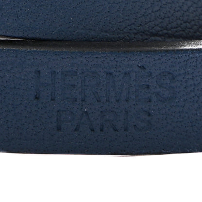 Hermes Swift Behapi Double Tour Bracelet S Bleu Saphir Gold 4 of 6