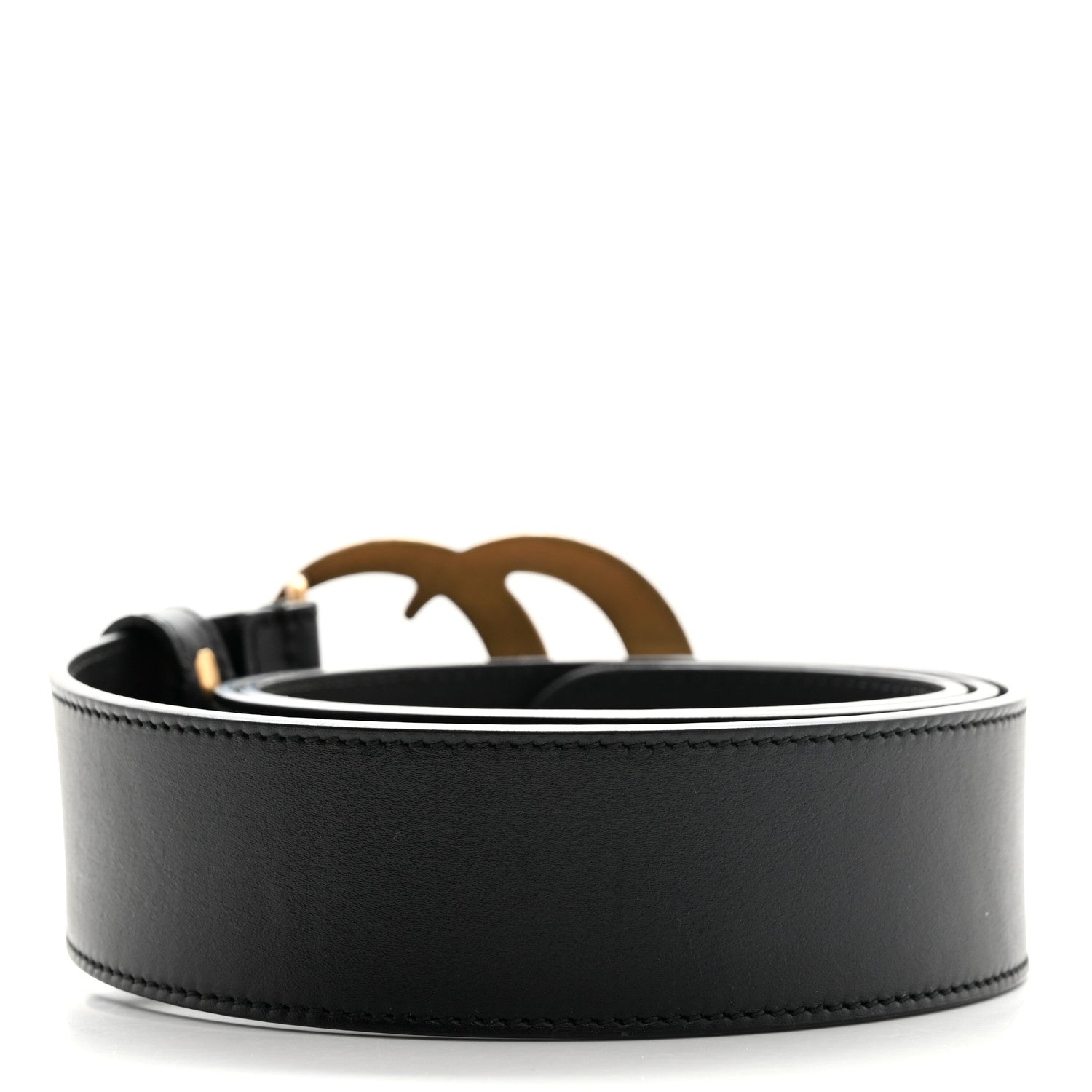Gucci Calfskin Double G 40mm Belt 90 36 Black 2 of 6