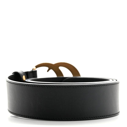 Gucci Calfskin Double G 40mm Belt 90 36 Black 2 of 6